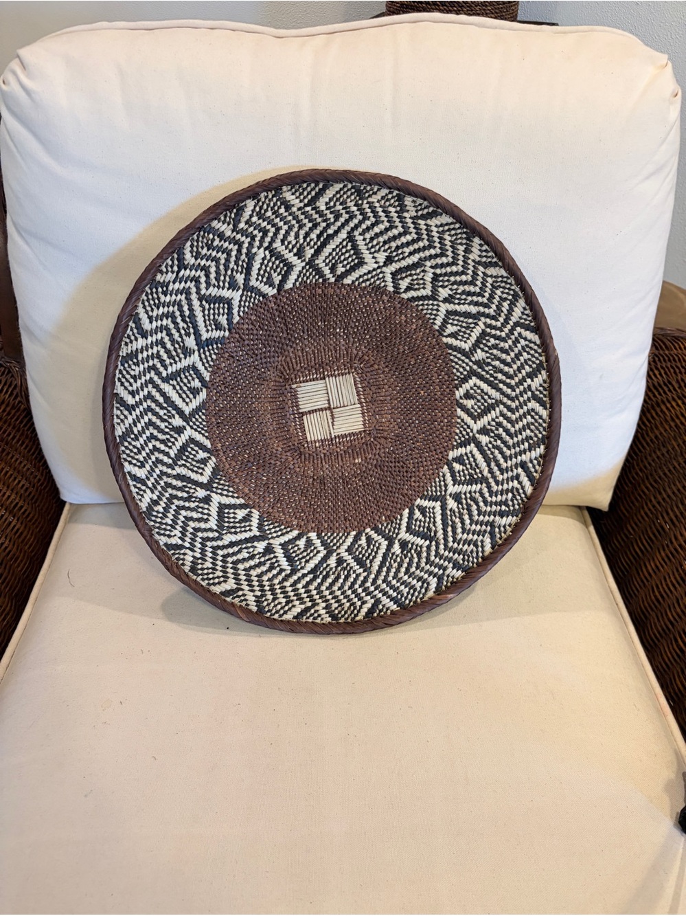 NEW Africa Woven Basket. Made by the Binga people of Zambia/Zimbabwe !Beautiful!